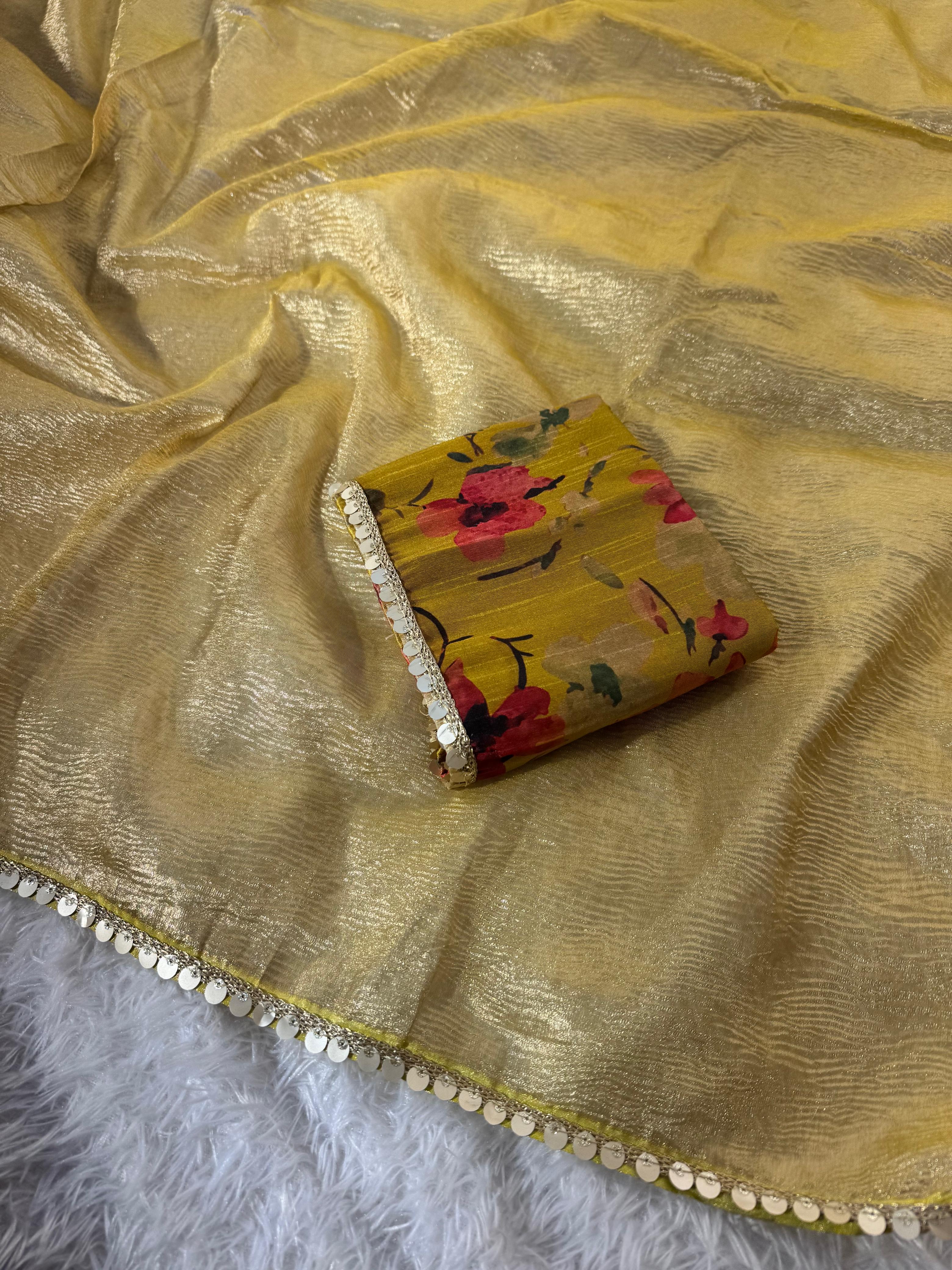Tissue Silk Saree