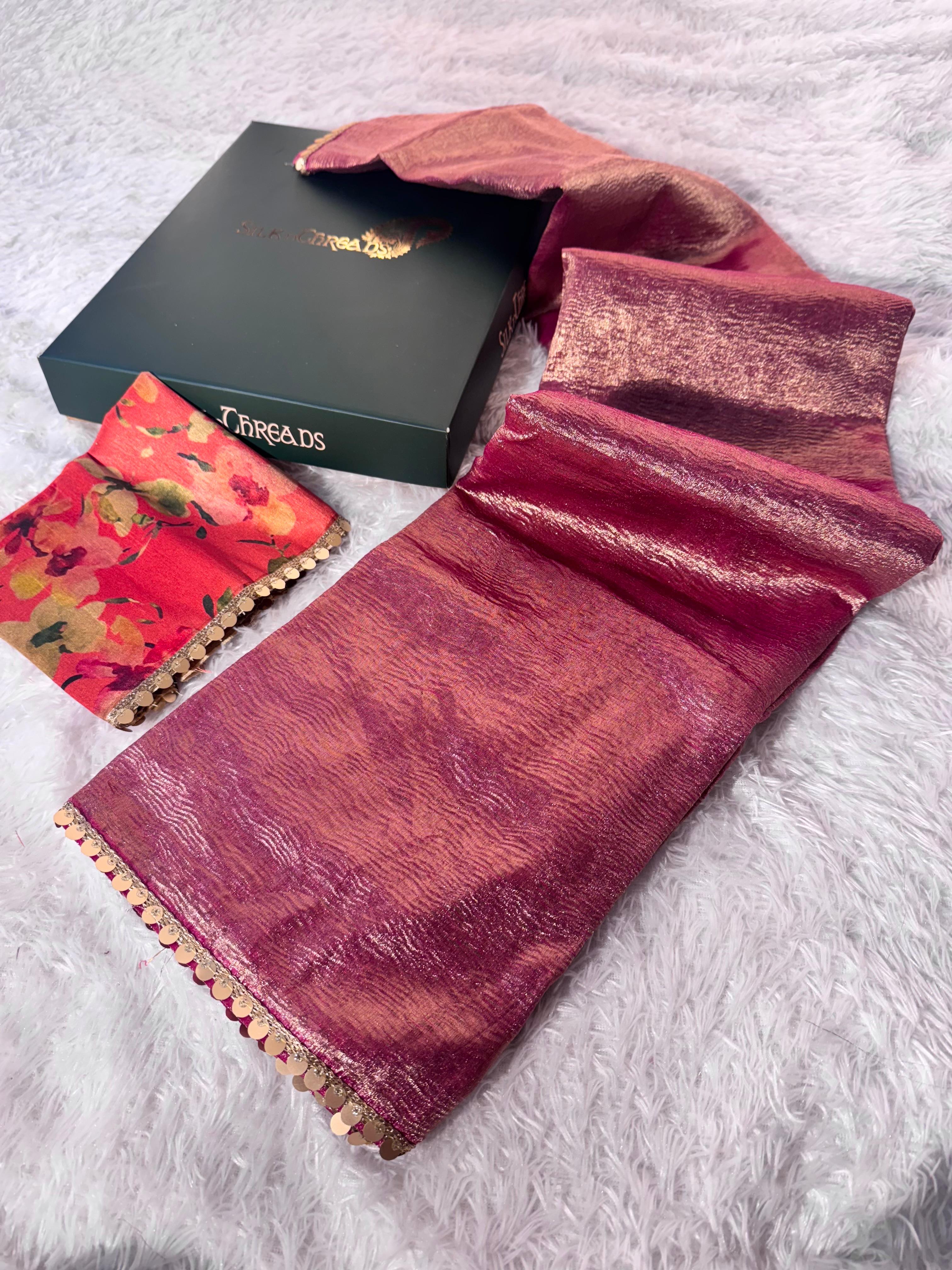 Tissue Silk Saree